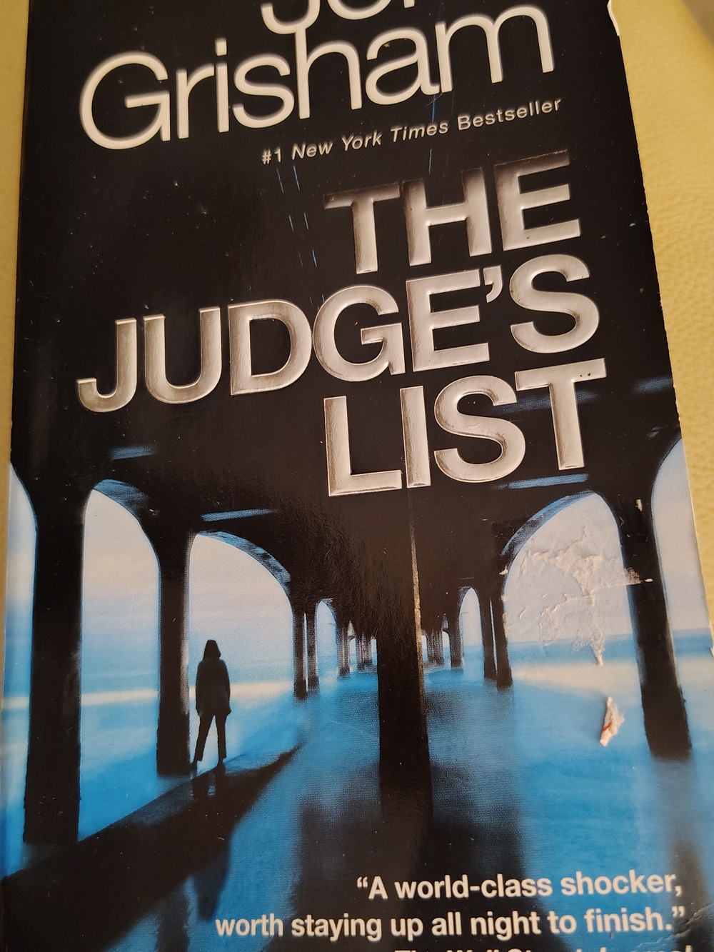 John Grisham "The Judge's List" Paperback - Black & Blue Cover